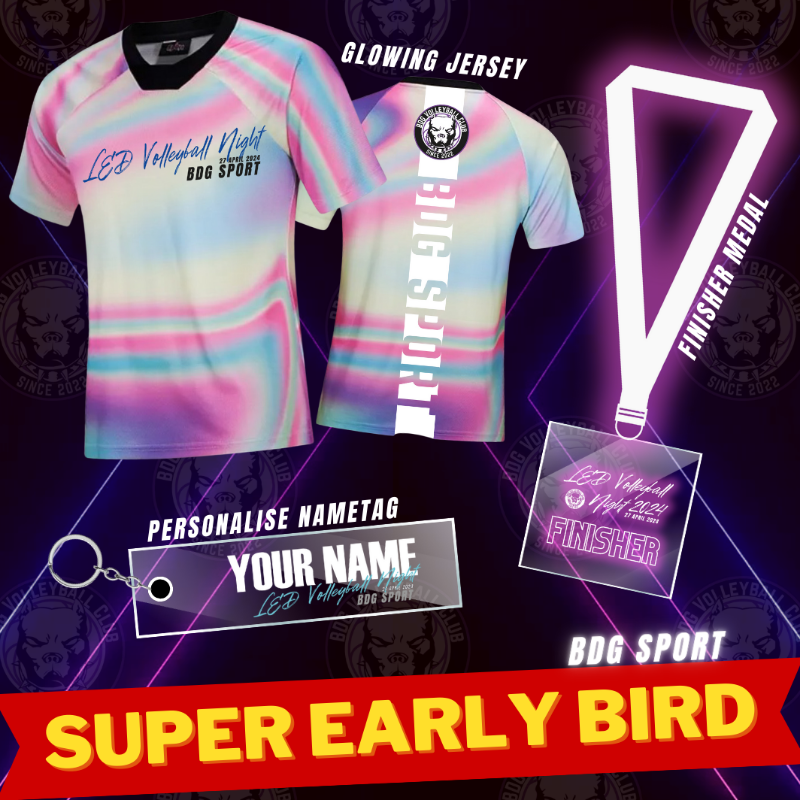 LED Volleyball Night Super Early Bird Pass Main Image